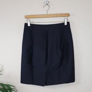 BCBGMaxAzria | Black Pencil Skirtn Size XS Cotton Silk Blend